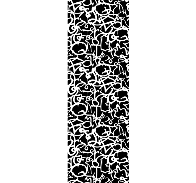 Tapet litere haos alfabetic - TenStickers