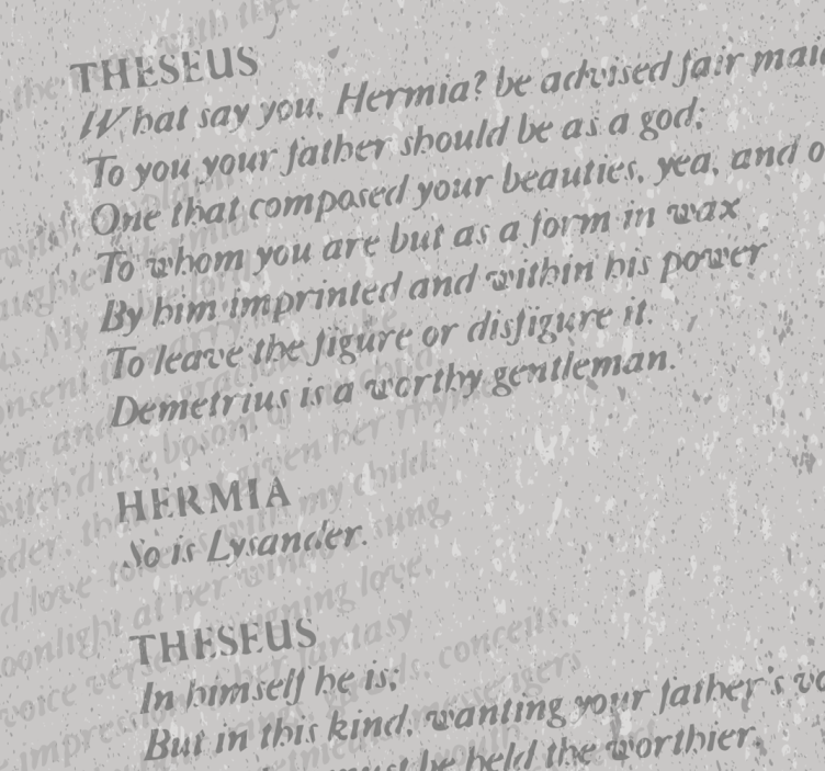 Tapet de nebunie cu scrisori de pasiune - TenStickers