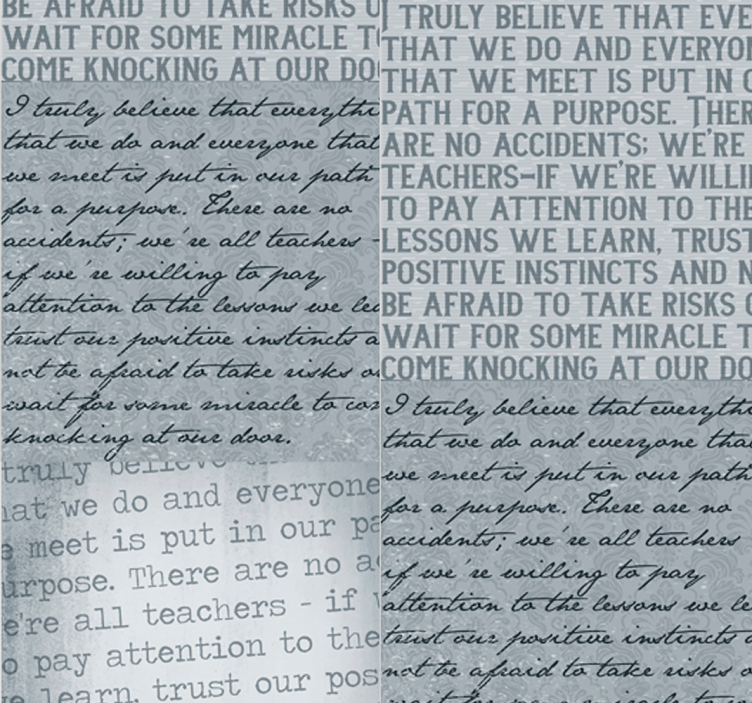 Ceva de gândit la tapet - TenStickers