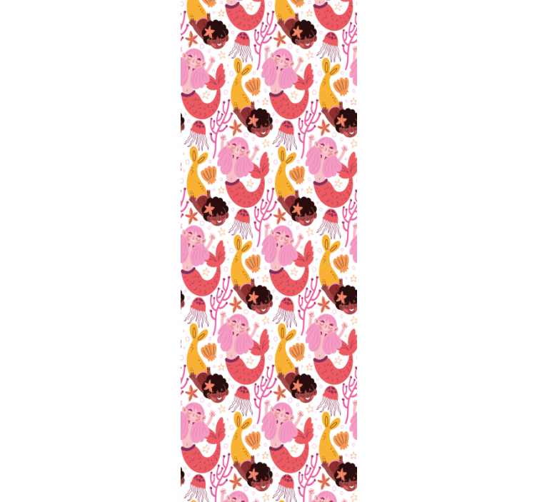 Tapet ornamental capriciu subacvatic - TenStickers