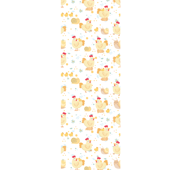 Tapet de animale găini fermecătoare - TenStickers