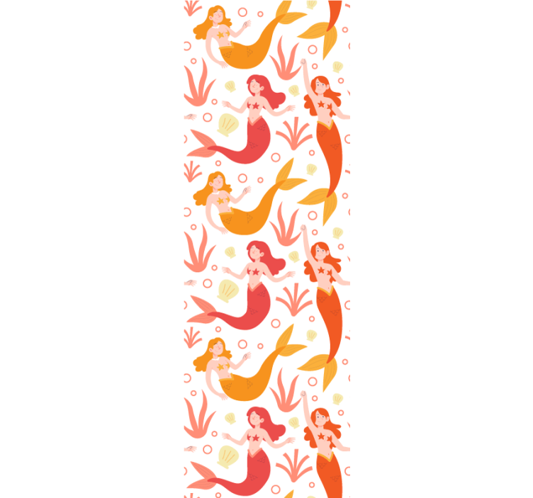 Fluture tapet dansatori mitici de mare - TenStickers