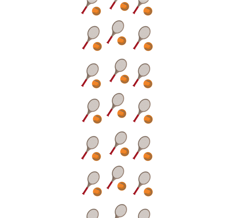 Tapet personalizabil inspirat de tenis - TenStickers