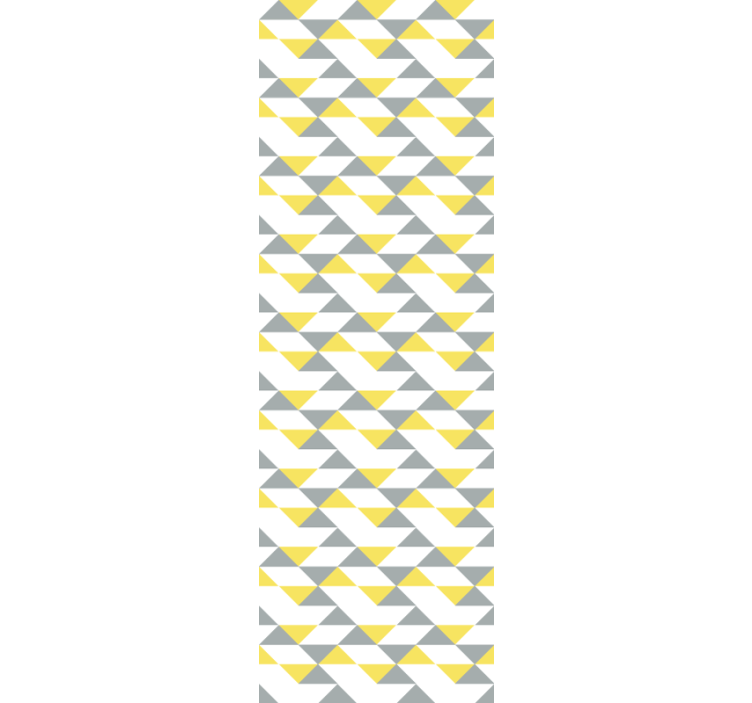 Tapet cu model pantone gri triunghi - TenStickers