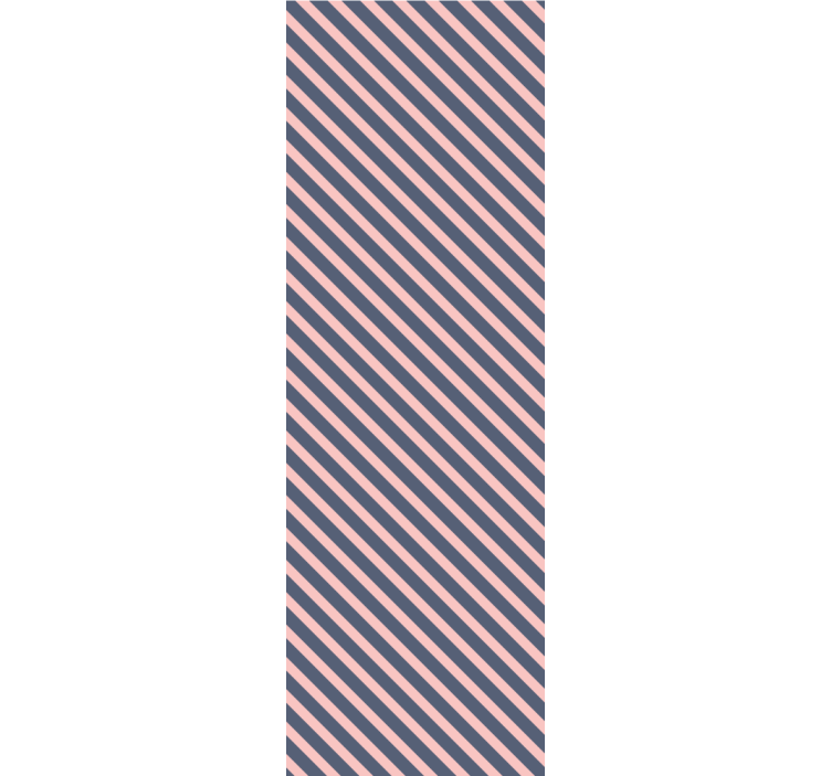 Tapet orizontal armonie dungi diagonale - TenStickers