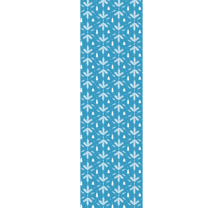 Tapet de artă fulgi de nea complicati - TenStickers