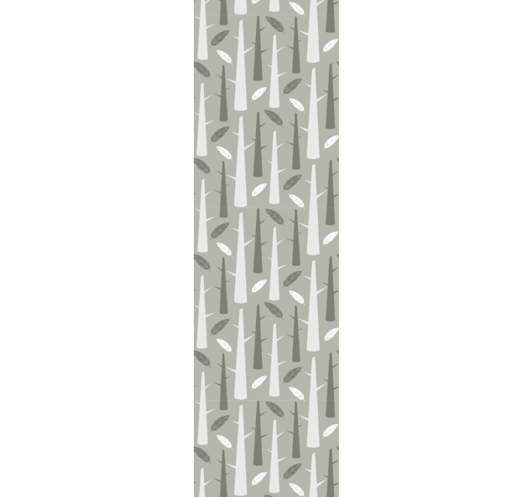 Copaci tapet pădure de mesteacăn - TenStickers