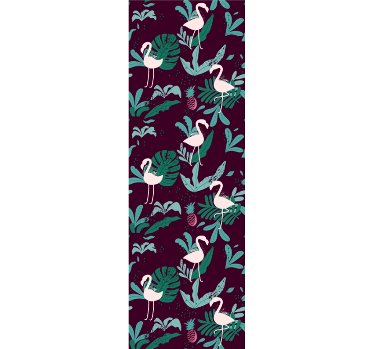 Tapet de animale flamingo tropical - TenStickers