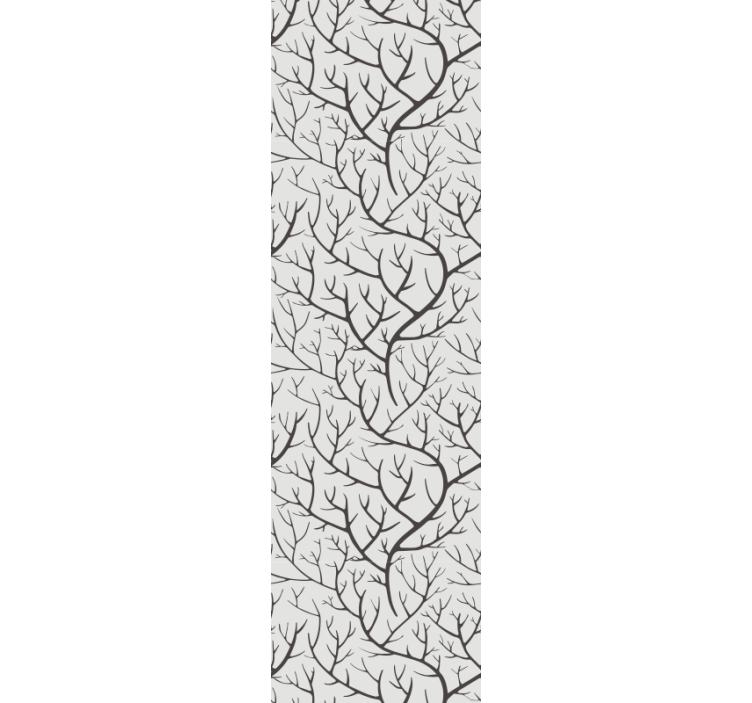 Copaci tapet model ramuri goale - TenStickers