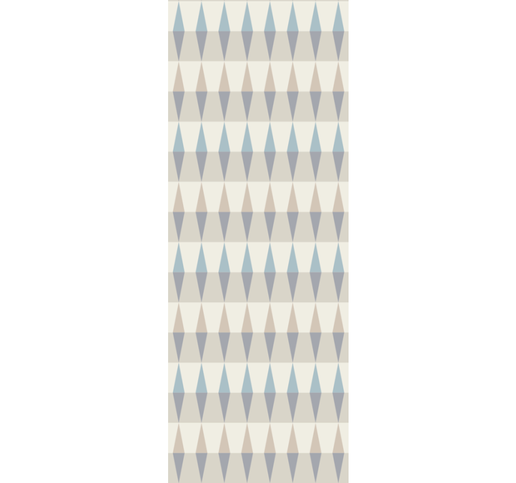 Tapet geometric model de diamant stilizat - TenStickers