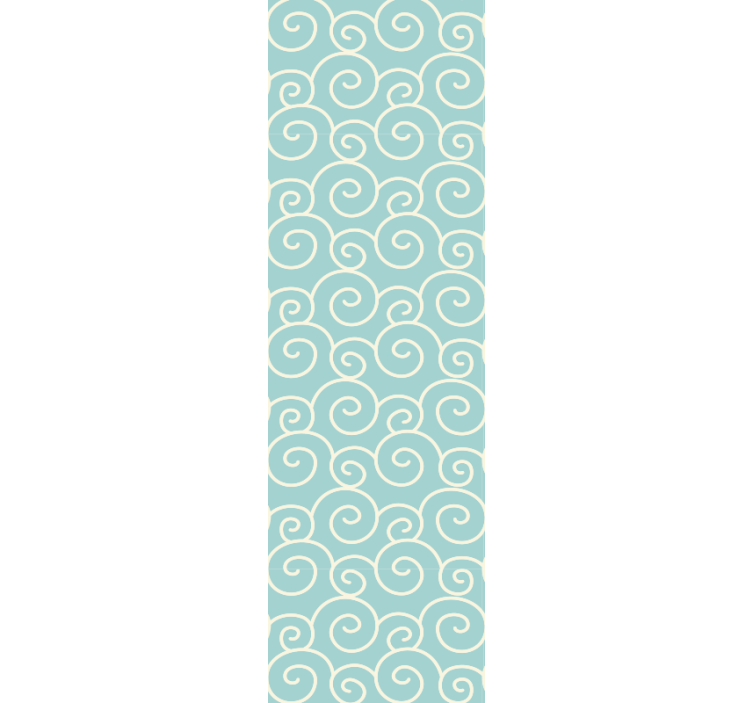 Tapet ornamental spirale învolburate - TenStickers