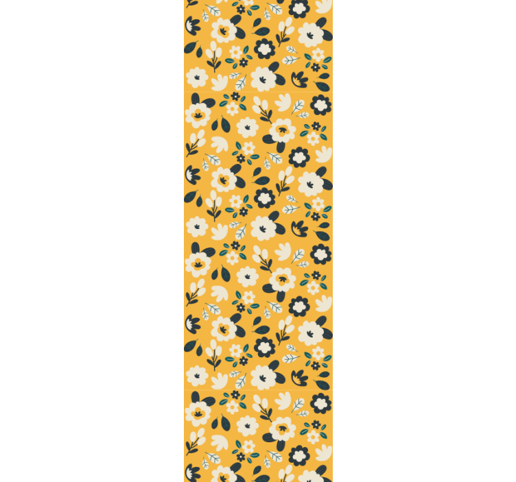 Tapet flori caracteristică de dormitor floral - TenStickers