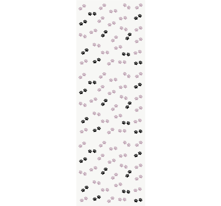 Câine tapet modele de amprentă labe - TenStickers