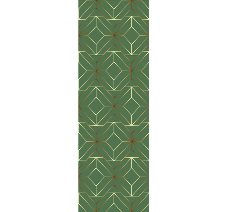 Tapet geometric forme abstracte de diamant - TenStickers