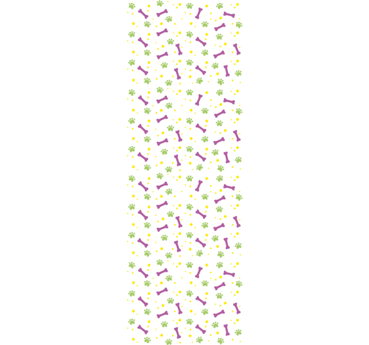 Tapet dormitor model de instrument floral - TenStickers