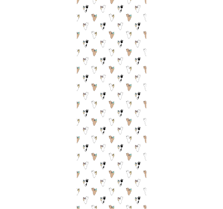 Câine tapet silueta canină - TenStickers