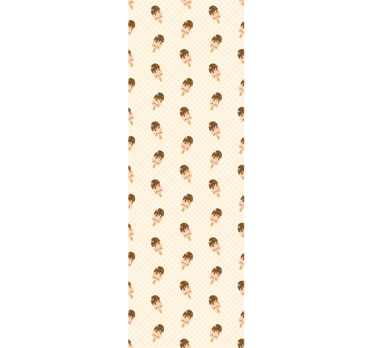 Tapet de pepinieră conuri adorabile de inghetata - TenStickers