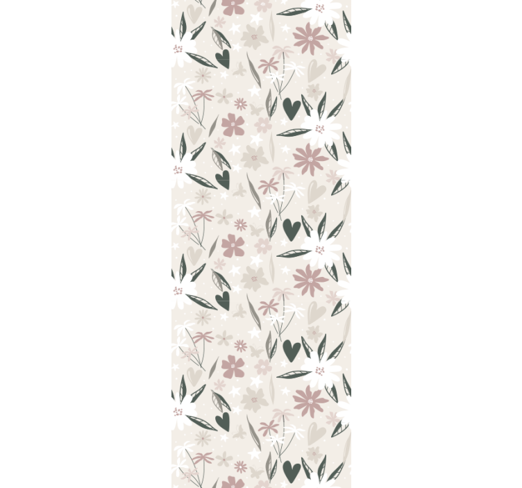 Tapet flori botanic floral - TenStickers