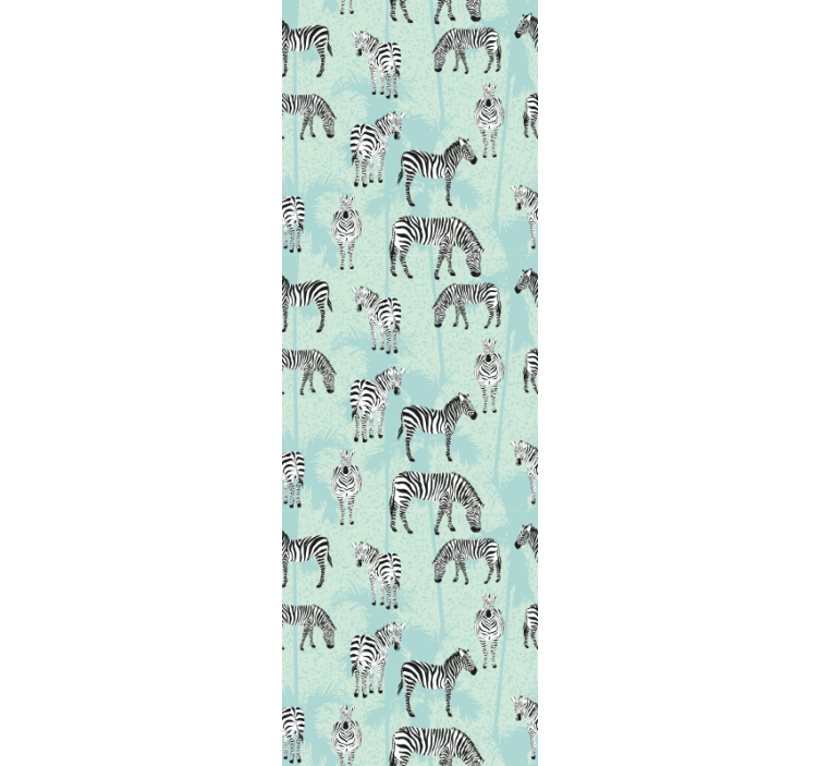 Tapet cu zebră modele de zebră - TenStickers