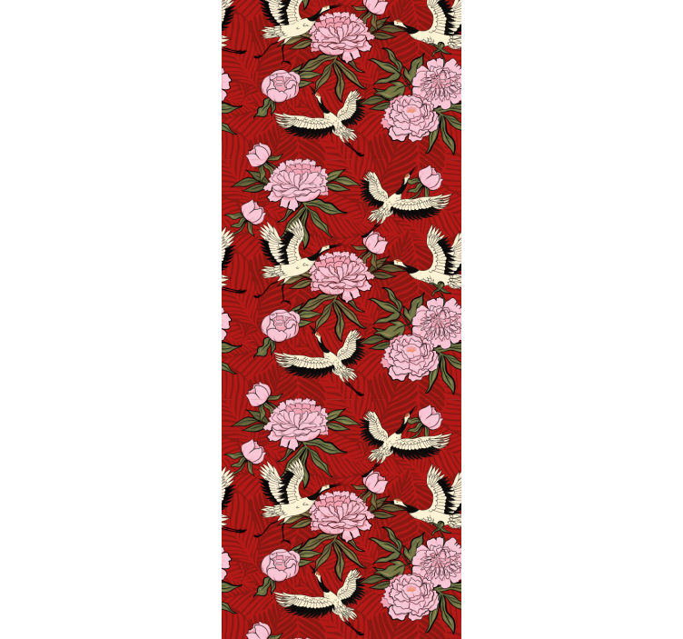 Tapet ornamental motiv ornamentat floral - TenStickers