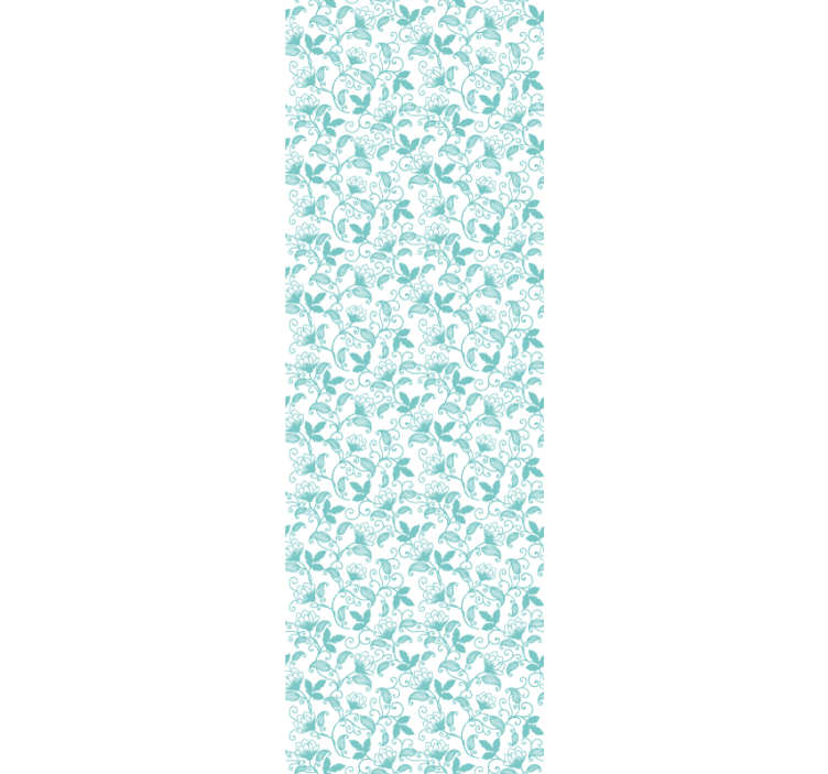 Tapet de frunze suluri ornamentate - TenStickers