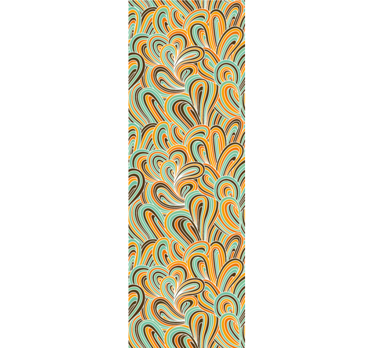 Tapet abstract motiv învolburat - TenStickers