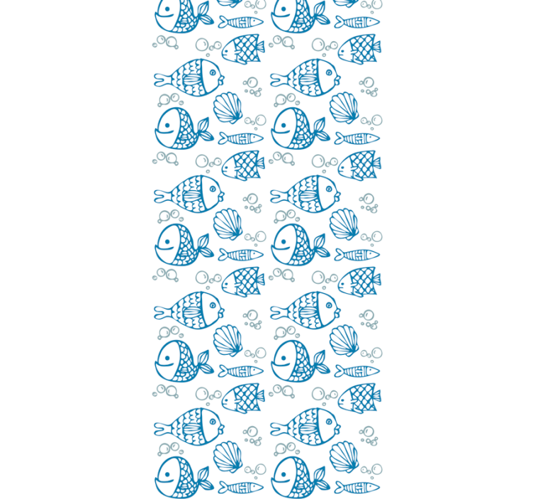 Wallpaper cu peşte prieteni acvatici - TenStickers