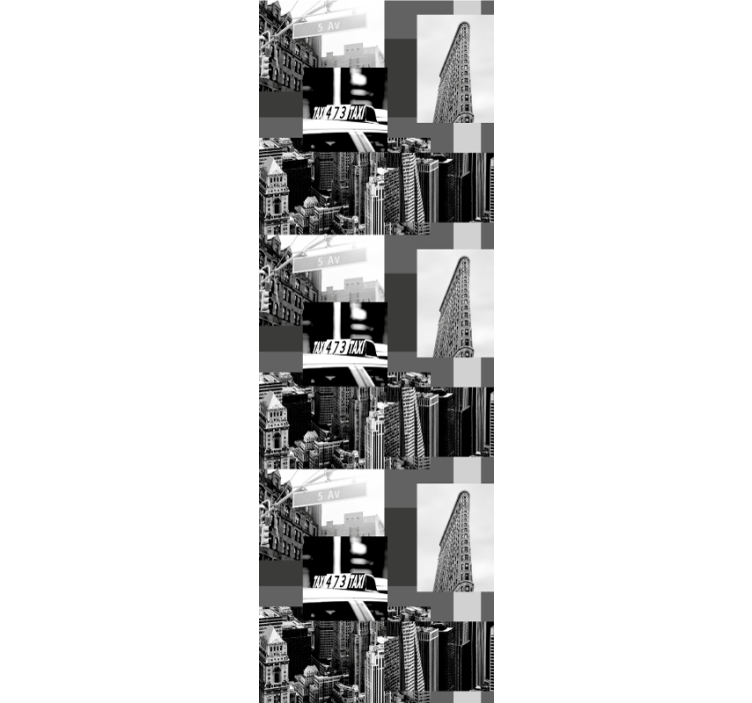 Al cincilea bulevard colaj tapet new york - TenStickers