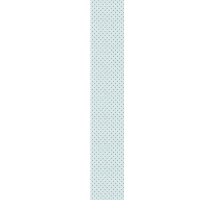Fundal albastru cu tapet cu stele gri - TenStickers