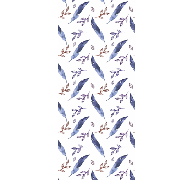 Tapet flori model floral diagonal - TenStickers