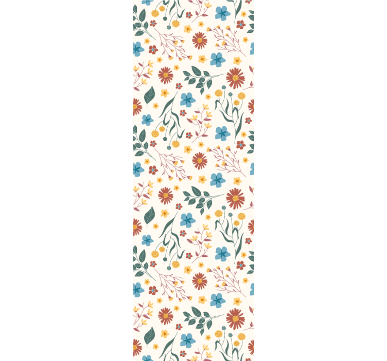 Tapet flori înflorire botanică - TenStickers