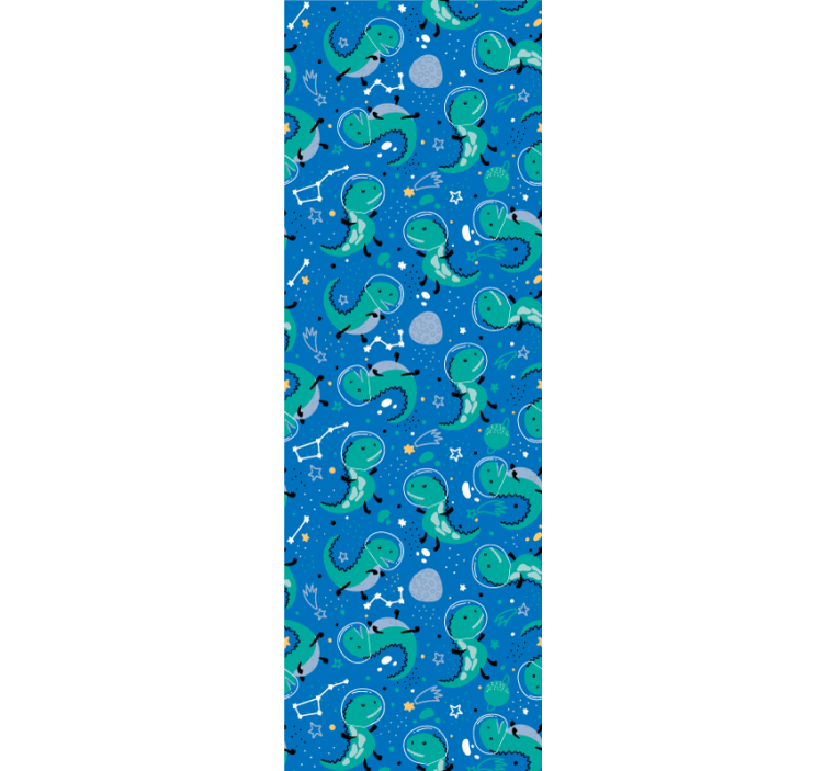 Tapet dinozauri constelație de dinozauri - TenStickers