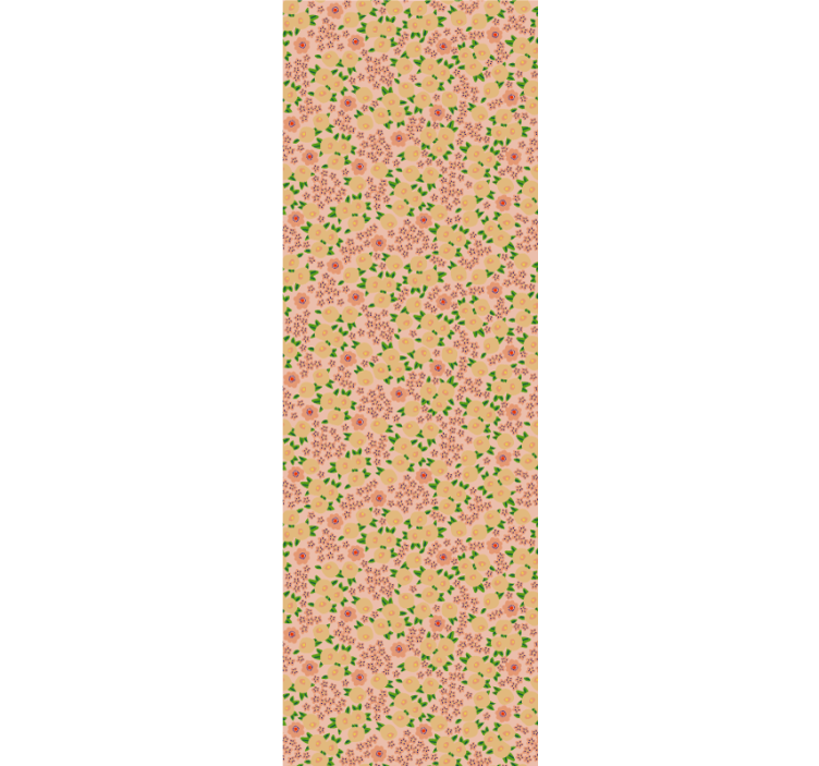 Tapet flori deliciu cu motiv floral - TenStickers