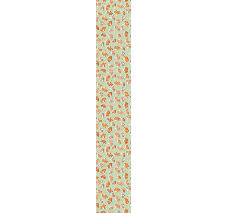 Tapet de frunze model de frunze de gingko - TenStickers