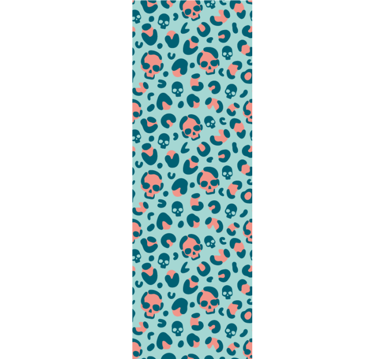 Tapet Halloween model de cranii - TenStickers