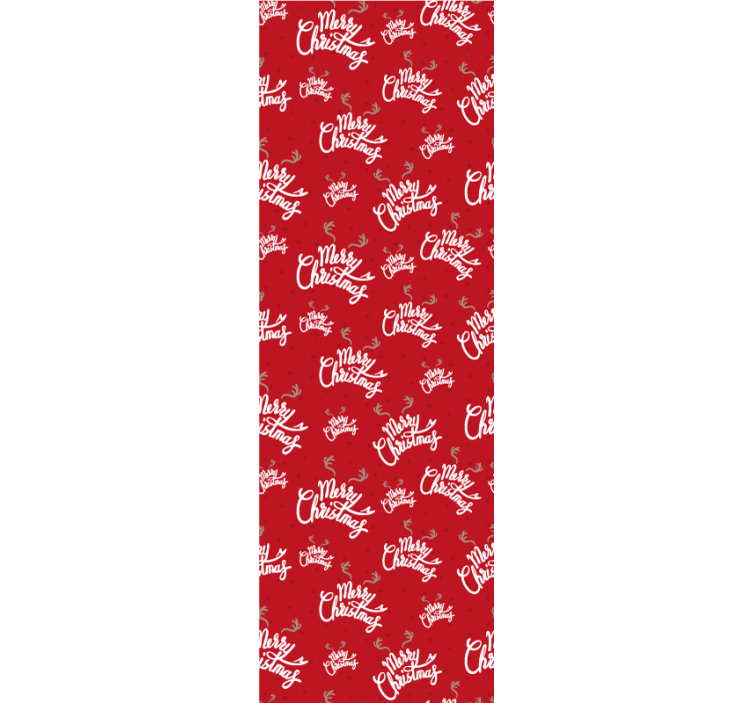 Crăciun tapet motiv de scenariu festiv - TenStickers