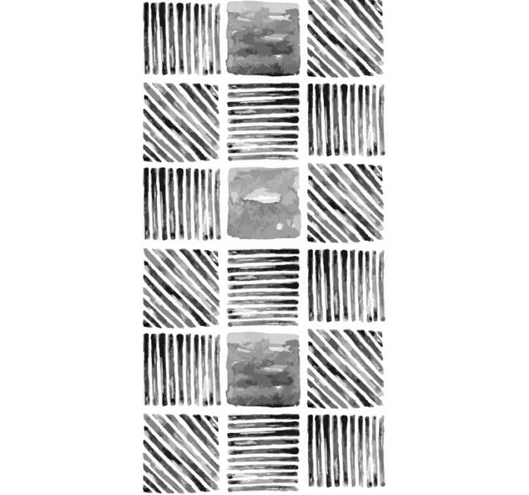 Tapet geometric blocuri geometrice abstracte - TenStickers