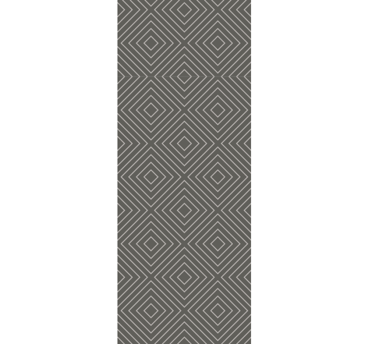 Tapet geometric diamant geometric - TenStickers