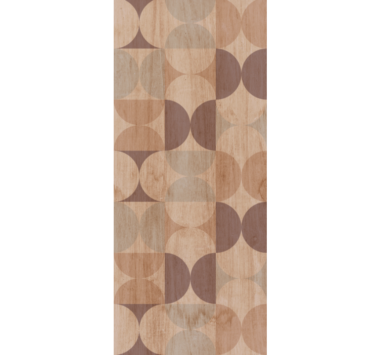 Cercuri tapet motiv geometric cerc - TenStickers