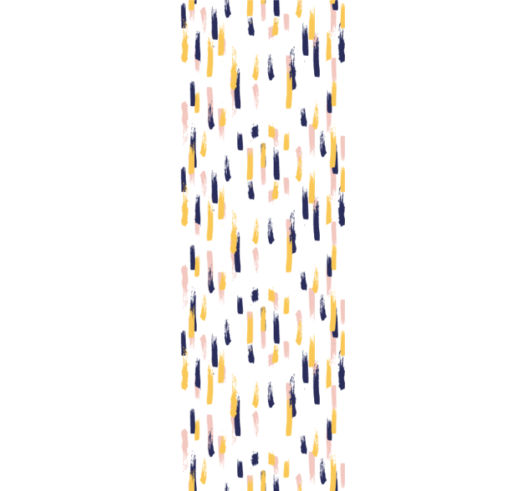 Tapet abstract motiv pictat vertical - TenStickers