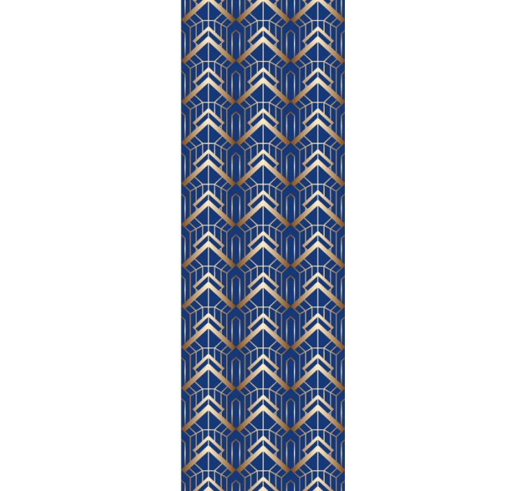 Tapet geometric vârf de săgeată geometric - TenStickers