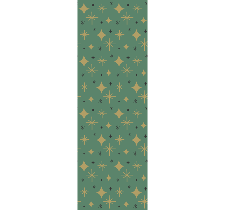 Crăciun tapet geometrie festivă - TenStickers