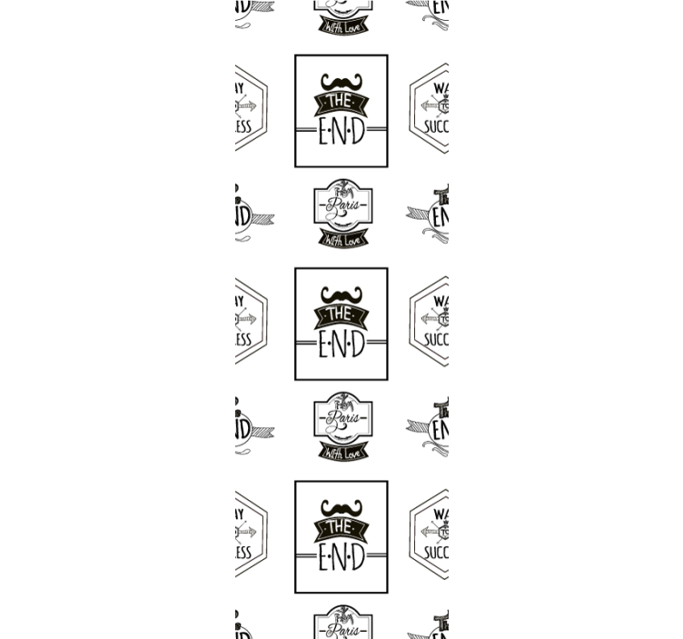 Tapet litere fraze motivaționale - TenStickers