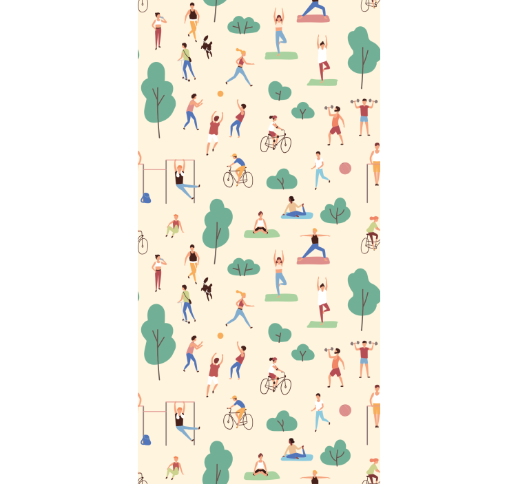 Tapet natura activitati in aer liber - TenStickers