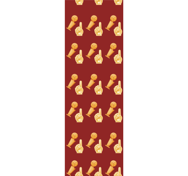 Tapet de artă motiv pentru gesturi sportive - TenStickers