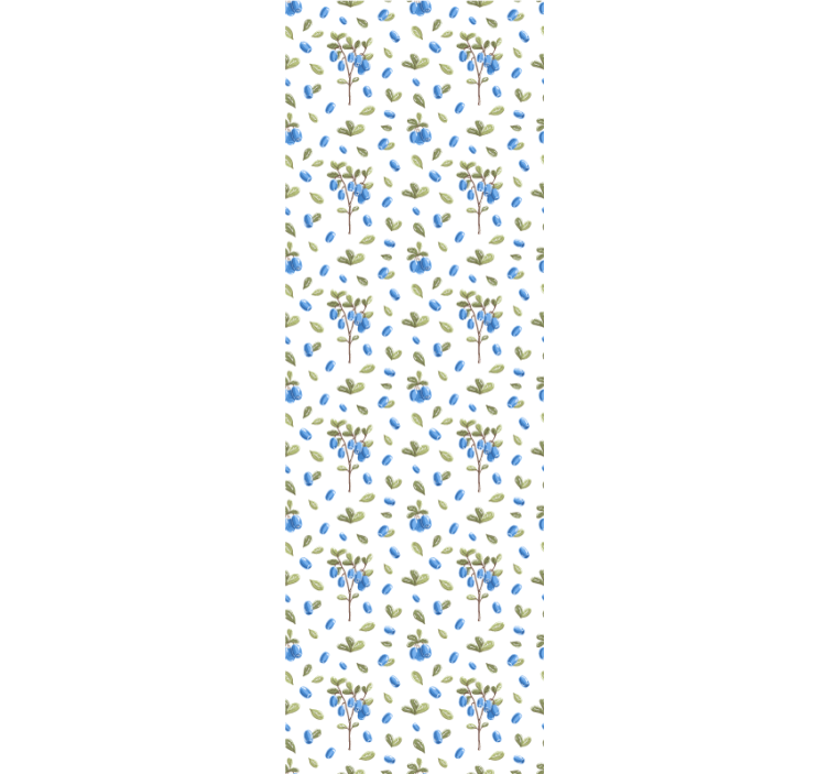 Tapet flori afine botanice - TenStickers