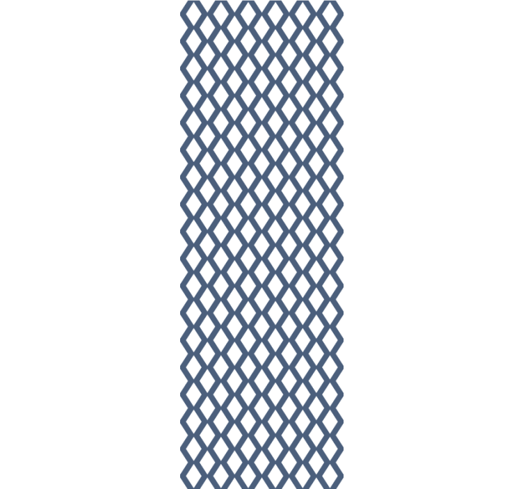 Tapet cu model de diamant în stil hampton - TenStickers