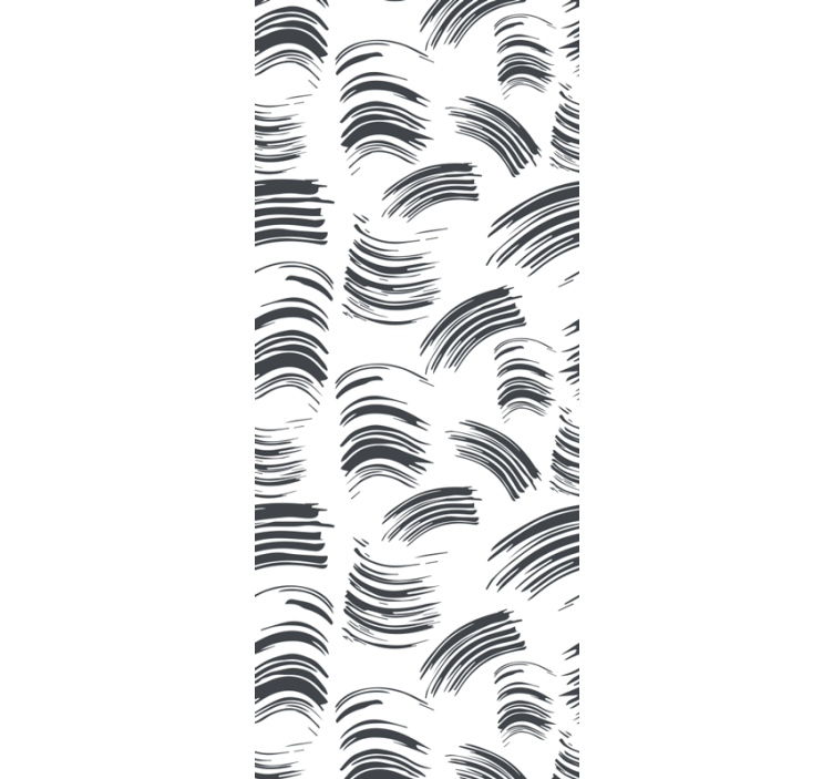 Tapet 3D mișcări dinamice de perie - TenStickers