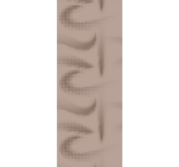 Tapet textură valuri cu model cu efect de nisip - TenStickers