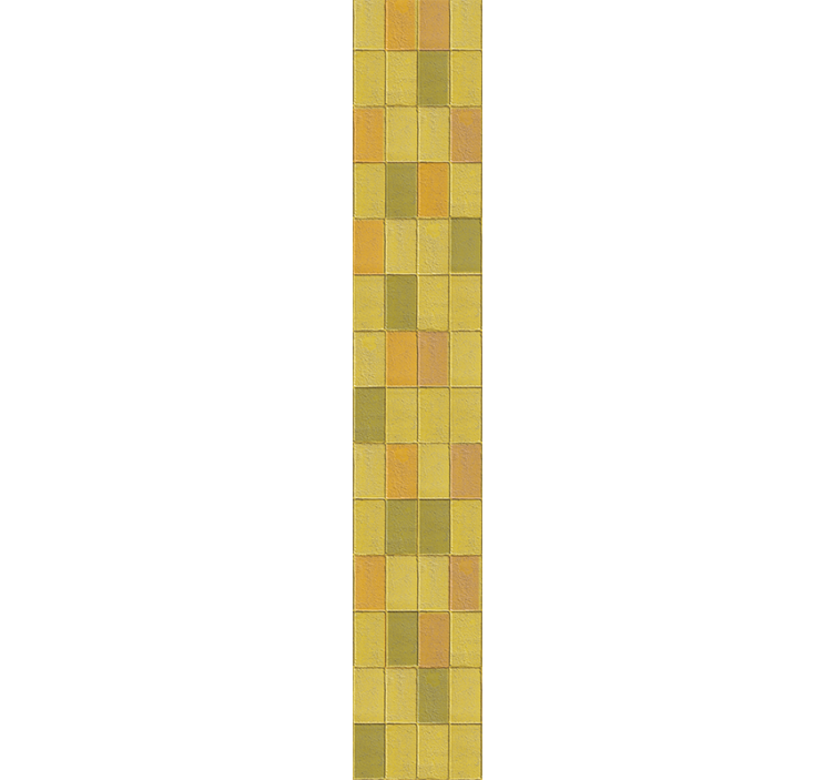 Tapet gresie nuanțe calde de galben - TenStickers